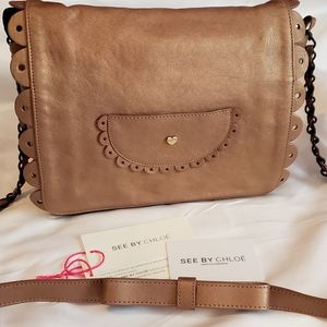 Authentic SEE By CHLOE Vintage brown